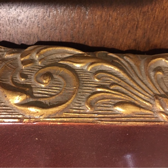 3 VOTIVE CANDLE HOLDER W/ GOLD SCROLL ACCENT - Picture 3 of 7